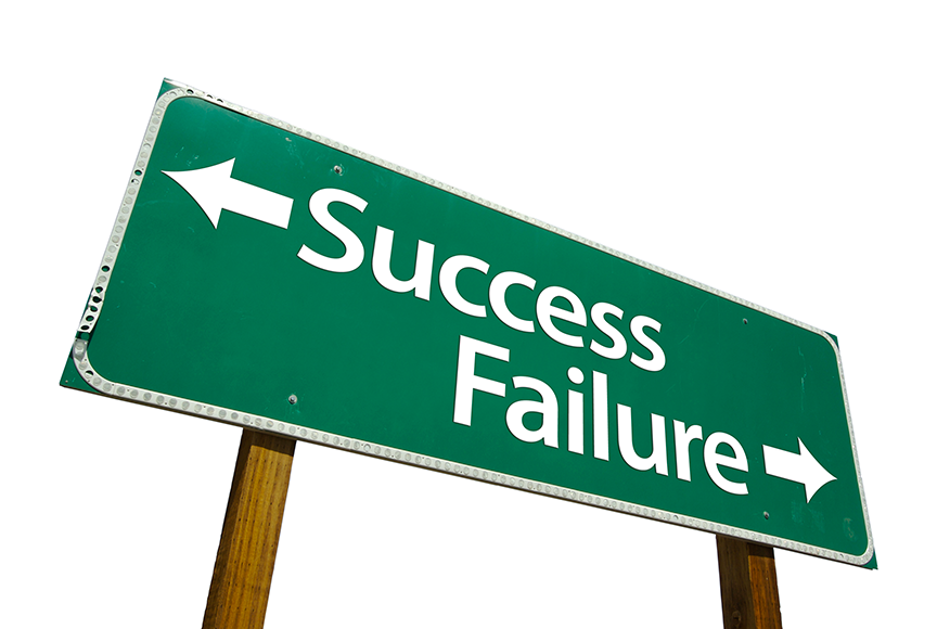 Success or Failure Sign